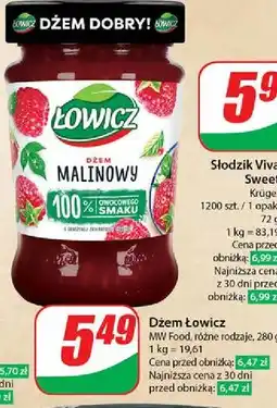 Dino Dżem malinowy Łowicz oferta