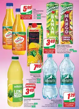 Dino Napój zielony banan Tymbark Owoce Świata oferta