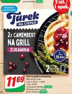 Dino Camembert na grill + sos żurawinowy Turek Naturek oferta