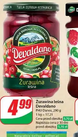 Dino Żurawina leśna Devaldano oferta