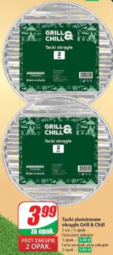 Dino Tacki okrągłe Grill & Chill oferta