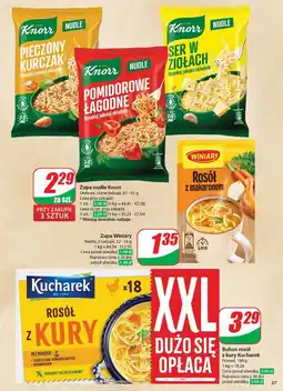 Dino Ser w ziołach Knorr Nudle oferta