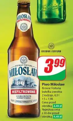 Dino Piwo Miłosław Niefiltrowane oferta