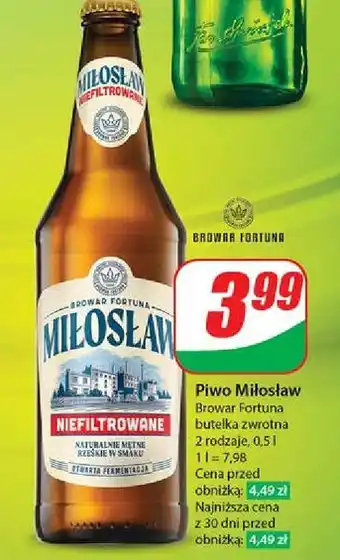 Dino Piwo Miłosław Niefiltrowane oferta