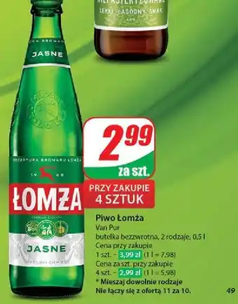 Dino Piwo Łomża Jasne (Dawniej Export) oferta