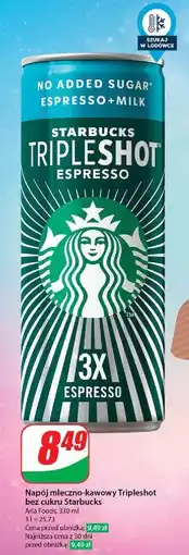 Dino Napój trople shot espresso Starbucks oferta