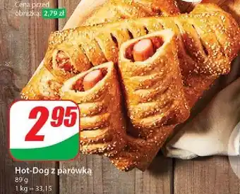 Dino Hot dog z parówką oferta