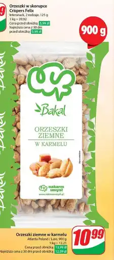 Dino Orzeszki ziemne z karmelem Bakal oferta