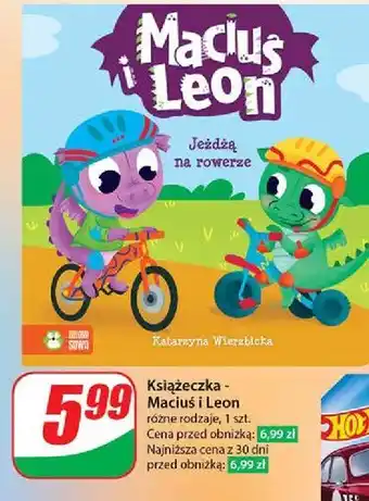 Dino Maciuś i leon - jeżdżą na rowerze oferta