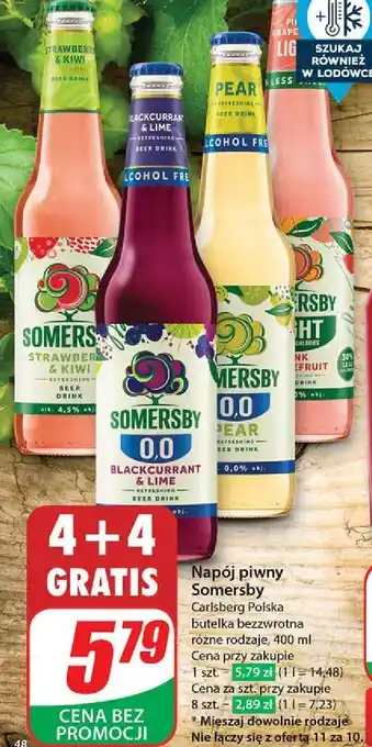 Dino Piwo Somersby Pink Grapefruit oferta