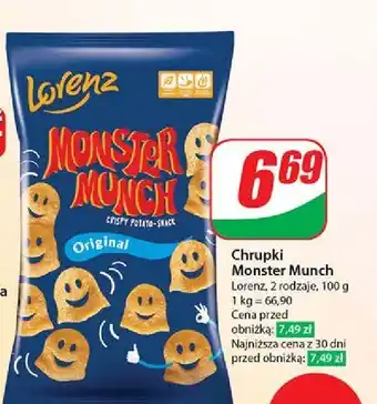 Dino Chrupki original Lorenz Monster Munch oferta