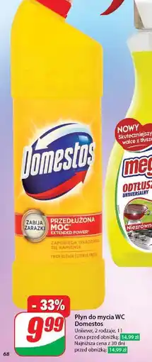Dino Płyn do wc citrus fresh Domestos oferta