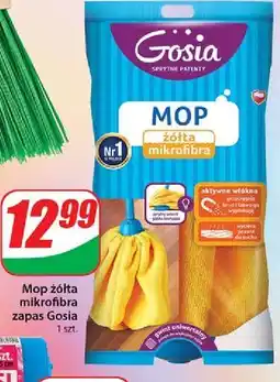 Dino Mop żółty z mikrofibry - zapas Gosia oferta