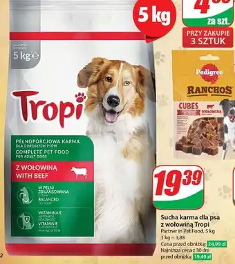 Dino Karma dla psa z wołowiną Tropi oferta