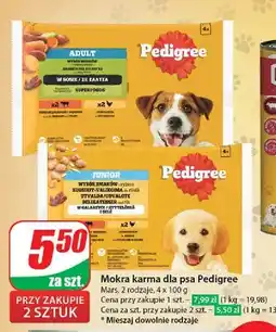 Dino Karma dla psa wybór smaków z warzywami w sosie Pedigree oferta