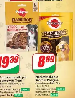 Dino Przysmak dla psa cubes z wołowiną Pedigree Ranchos oferta
