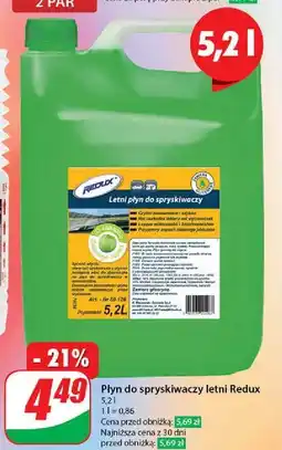 Dino Płyn do spryskiwaczy letni Redux oferta