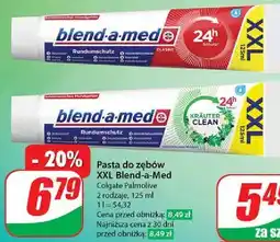 Dino Pasta do zębów krauter clean Blend-A-Med oferta