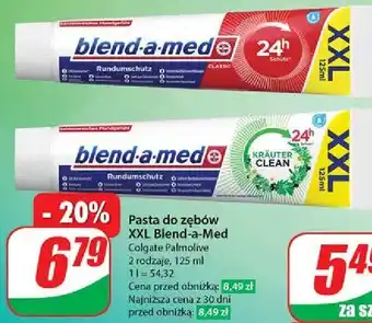Dino Pasta do zębów krauter clean Blend-A-Med oferta