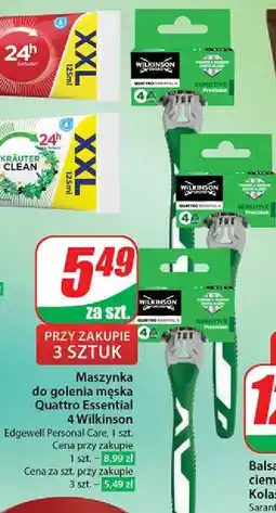Dino Maszynka do golenia Wilkinson Quattro Essential 4 Sensitive oferta