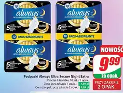 Dino Podpaski secure night extra Always Ultra oferta