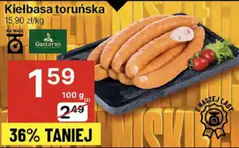 Delikatesy Centrum Kiełbasa toruńska 100g Delikatesy Centrum oferta