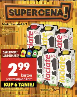 Delikatesy Centrum Mleko Łaciate UHT 2,0% 1l oferta