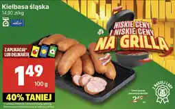 Delikatesy Centrum Kiełbasa śląska 100g MORLINY oferta