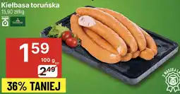Delikatesy Centrum Kiełbasa toruńska 100g GUSTAVUS oferta