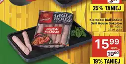 Delikatesy Centrum Kiełbaski bałkańskie Grill House Sokołów 400g oferta