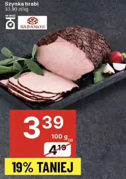 Delikatesy Centrum Szynka hrabi 100g Kabanos oferta