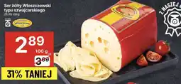 Delikatesy Centrum Ser żółty Włoszczowski typu szwajcarskiego Włoszczowa oferta
