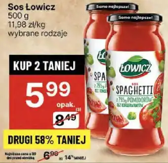 Delikatesy Centrum Sos Łowicz 500g oferta