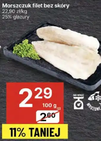 Delikatesy Centrum Morszczuk filet bez skóry Delikatesy Centrum oferta
