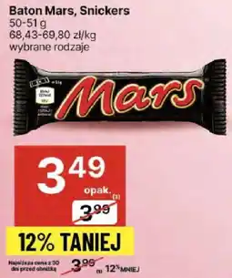 Delikatesy Centrum Baton Mars, Snickers Delikatesy Centrum oferta
