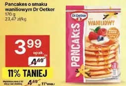 Delikatesy Centrum Pancakes o smaku waniliowym Dr Oetker 170g oferta