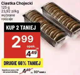 Delikatesy Centrum Ciastka Chojecki 125g Delikatesy Centrum oferta
