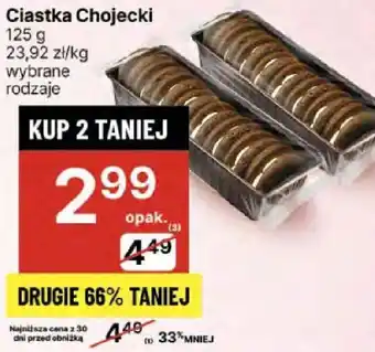 Delikatesy Centrum Ciastka Chojecki 125g Delikatesy Centrum oferta