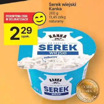 Delikatesy Centrum Serek wiejski Kanka 200g oferta