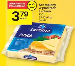 Delikatesy Centrum Ser topiony w plastrach Lactima gouda 130g oferta
