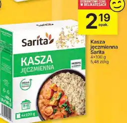 Delikatesy Centrum Kasza jęczmienna Sarita 4x100g oferta