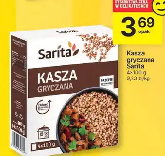 Delikatesy Centrum Kasza gryczana Sarita 4x100g oferta