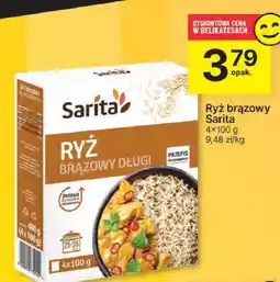 Delikatesy Centrum Ryż brązowy Sarita 4x100g oferta