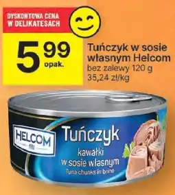 Delikatesy Centrum Tuńczyk w sosie własnym Helcom 120g oferta