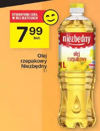 Delikatesy Centrum Olej rzepakowy Niezbędny 1l oferta