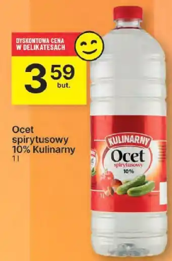 Delikatesy Centrum Ocet spirytusowy 10% Kulinarny 1l oferta