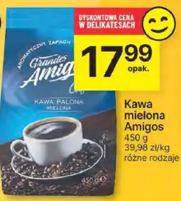 Delikatesy Centrum Kawa mielona Amigos 450g oferta