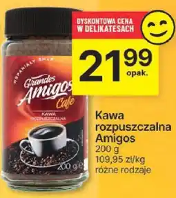Delikatesy Centrum Kawa rozpuszczalna Amigos 200g oferta