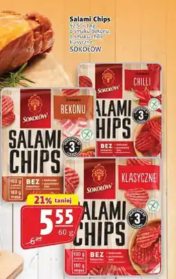 Prim Market Salami chips bekon 60g Sokołów oferta