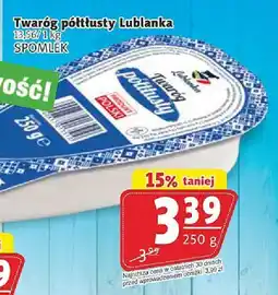 Prim Market Twaróg półtłusty lublanka 250g Spomlek oferta
